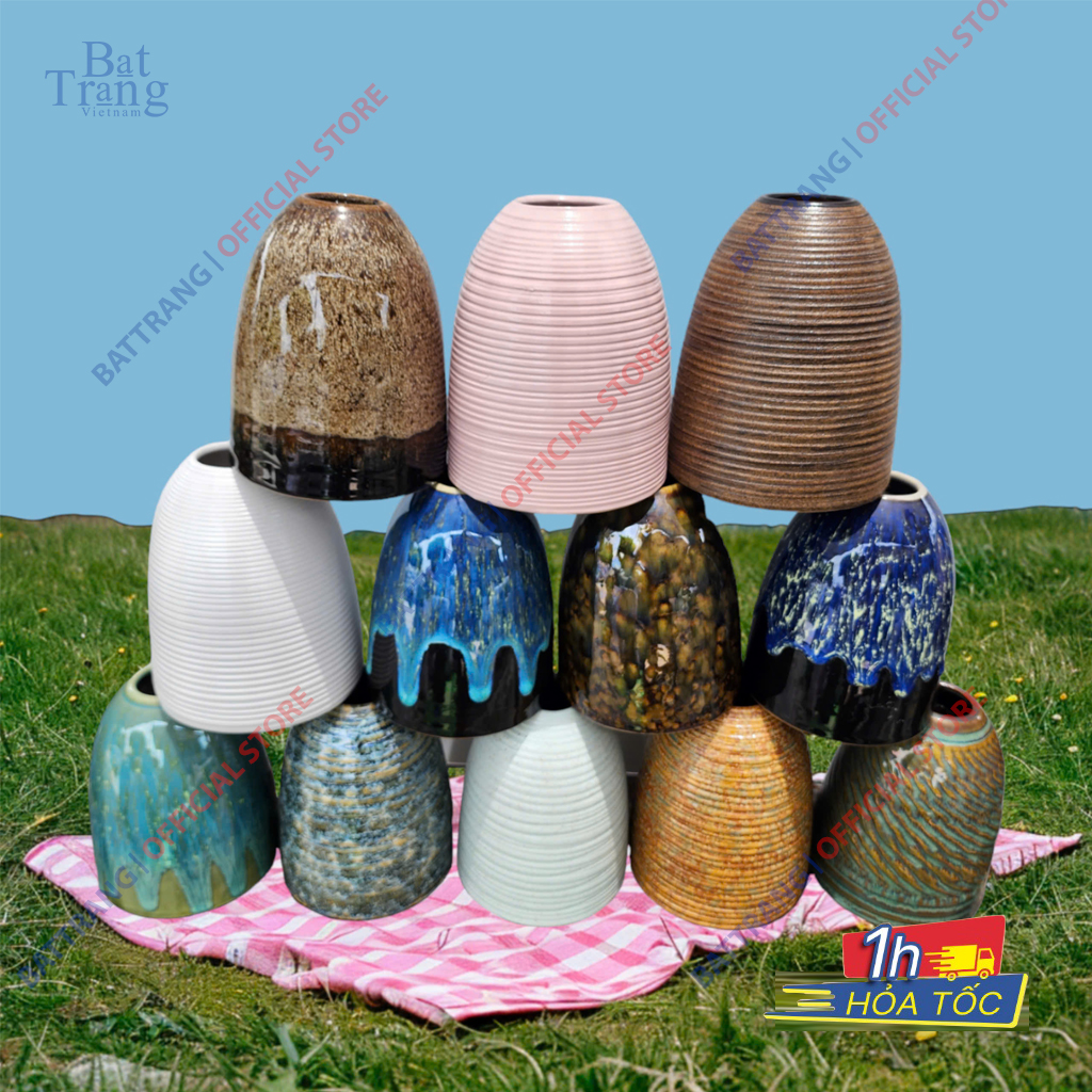 binh-cam-hoa-gom-su-bat-trang-dang-chuong-mini-cao-15cm-gs0006